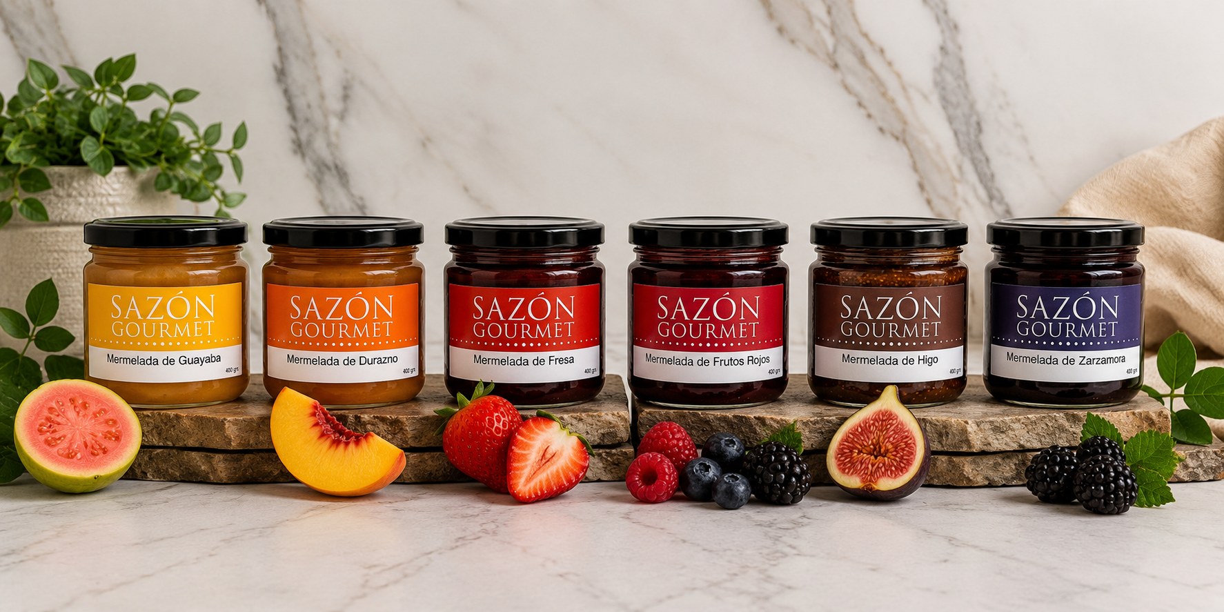 Mermeladas Sazon Gourmet